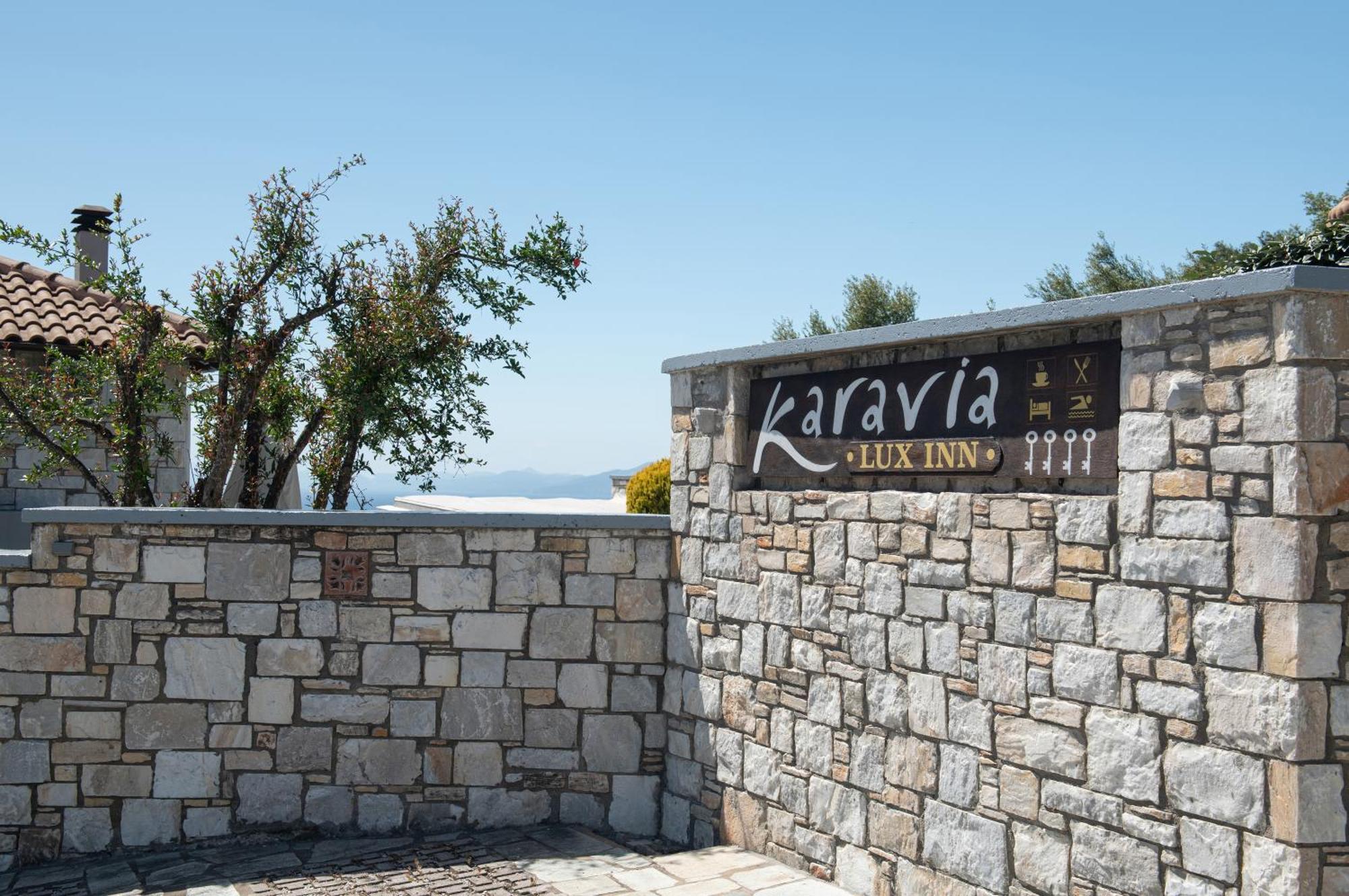 Karavia Lux Inn Áfissos Ngoại thất bức ảnh